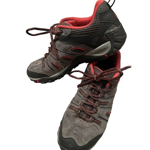 Merrell Shoes - Merrell Hiking Shoes Womens 10 Crosslander Vent Lace Up Ankle Top J343401C Gray